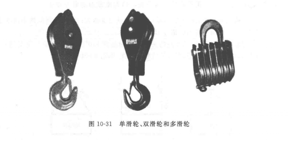 單滑輪、雙滑輪和多滑輪